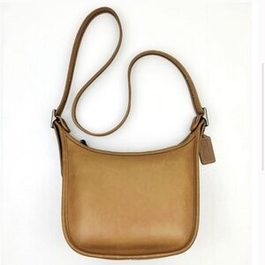Coach Caramel Leather Shoulder Bag